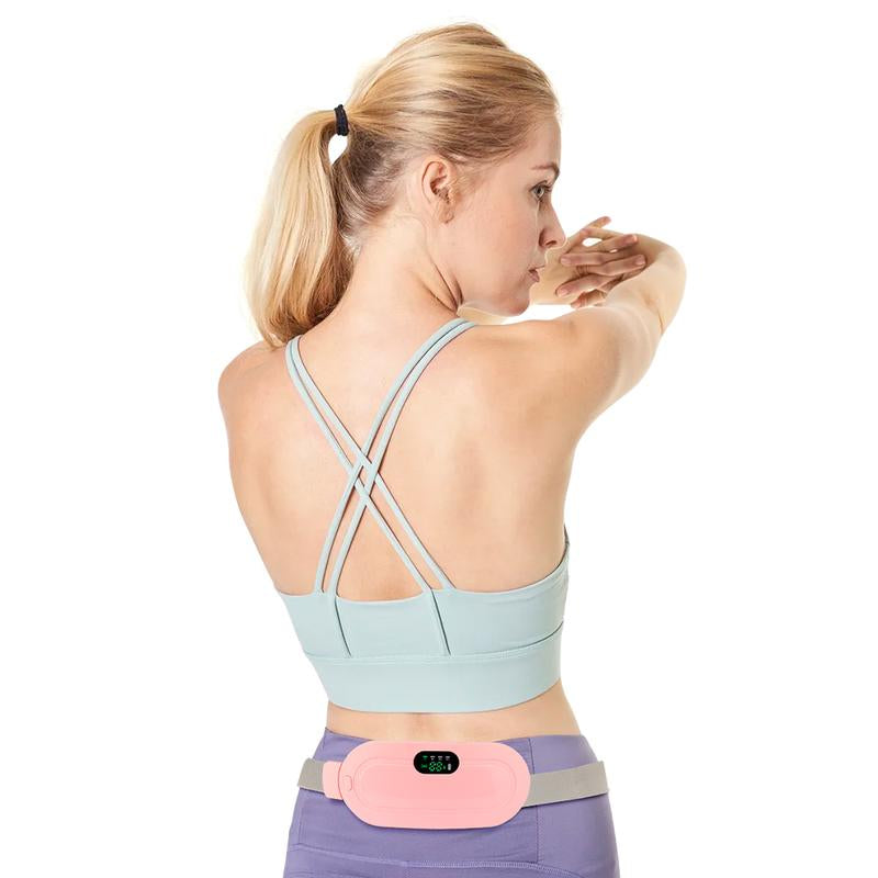 Menstrual Heating Pad, Back or Belly Pain Relief Heating Pad for Women and Girl Comfort Adjustable Electric Waist Belt