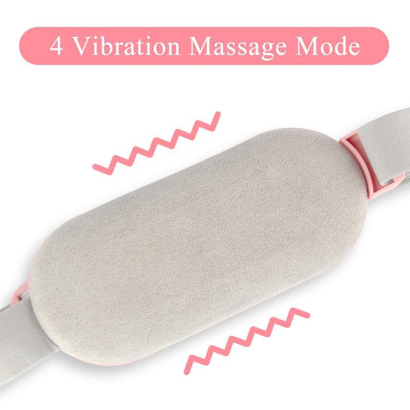 Menstrual Heating Pad, Back or Belly Pain Relief Heating Pad for Women and Girl Comfort Adjustable Electric Waist Belt
