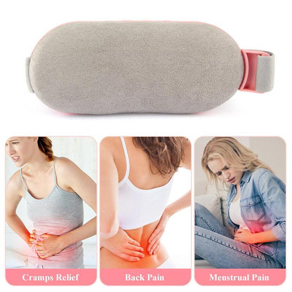 Menstrual Heating Pad, Back or Belly Pain Relief Heating Pad for Women and Girl Comfort Adjustable Electric Waist Belt